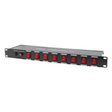 Transcension PC 08 Rackmount 8/Ch Disco Club Beleuchtungseffekte Schalter Panel