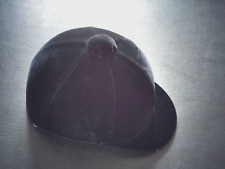 schwarzer Reiterhelm Marke KIEFFER Pferde Größe 58 Polster und Kinnbefestigung