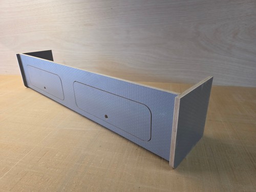 Sechskant grau overhead camper - overhead,