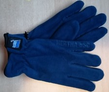Hertha BSC Berlin Handschuhe Gr. 4,5 Kinderhandschuhe Fleece blau Fanartikel