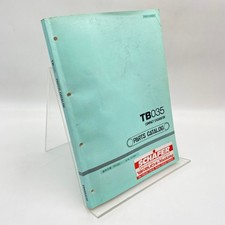 Takeuchi Bagger TB035 Ersatzteilliste Ersatzteilkatalog Reparatur
