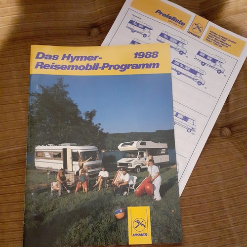 Prospekt hymer reisemobil - hymer,