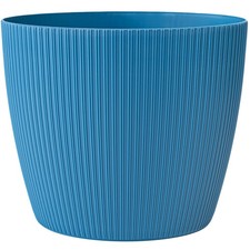 Blumentopf groß Weiß 30 cm