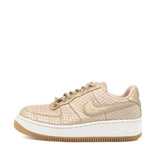 Nike Damen Air Force 1 Upstep Premium Pale Gold Leder Limited Sneaker EU 37,5