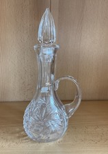 Kristall Karaffe mit Stöpsel