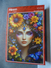 28610.  Puzzle  The Flower Woman  1000 Teile   Alipson  Blumenfrau