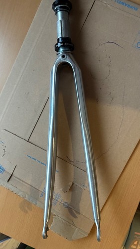 Rennrad alu gabel - kompl., für