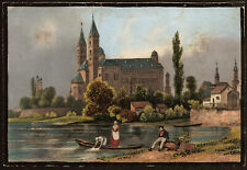 Speyer Dom Original Stahlstich Frommel & Winkles 1850