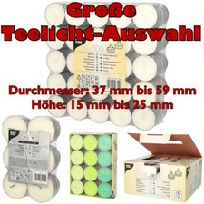 Teelichter Maxilichter