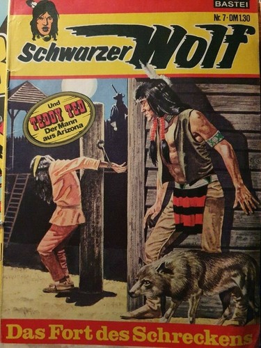 Schwarzer wolf comic - heft, nr