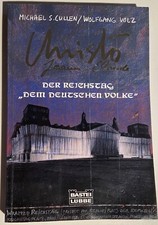 Christo Jeanne-Claude Cullen 4x signiert Katalog + Stoff Unterschrift Autogramm