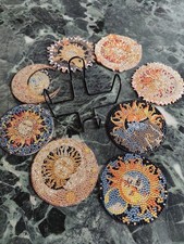 8er Set Diamant Painting Glasuntersetzer mit Halter