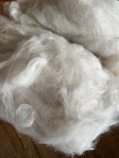 200g Kammzug Vlies  weiß