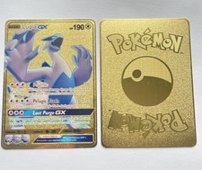 Lugia Pokemon GX VMAX metal
