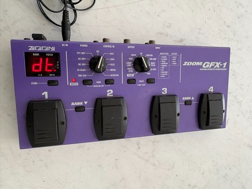 Zoom gfx1 multi - zoom, multi-effektpedal