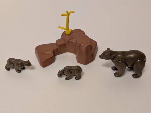 Playmobil 3298 braunbären zoo - braunbären,