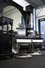 Friseur Einrichtung Koken  antik Barber Shop Jugendstil (Belmont climazon)