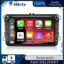 4+64GB Apple Carplay Android 15 Autoradio GPS Navi Für 2 DIN VW GOLF 5 6 Passat