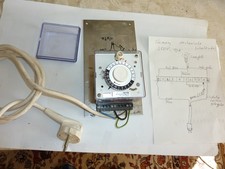 Siemens Schaltuhr 220 V,10 A. mechanisch mit Unruhe