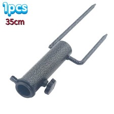 1x Rasendorn Sonnenschirmhalter Metall Bodenhülse Erdspieß Sonnen Schirm Halter