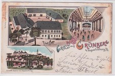 97616 Ak Lithographie Gruss