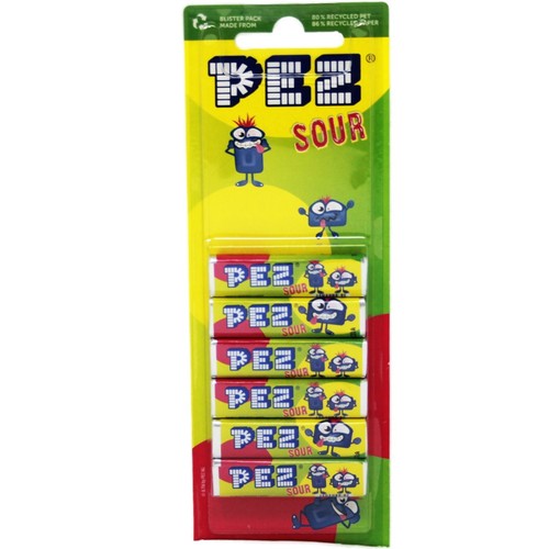Pez bonbons sour mix - bonbons,