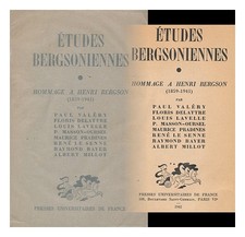 VALERY, PAUL Etudes