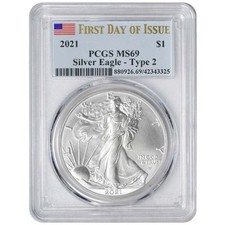 2021, American Silver Eagle