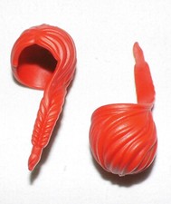 01251, 2x Haare, Frau, Rapunzel, orangebraun