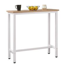 Bartisch Bistrotisch Stehtisch Esstisch Metallgestell 100x40x100cm tb33hei