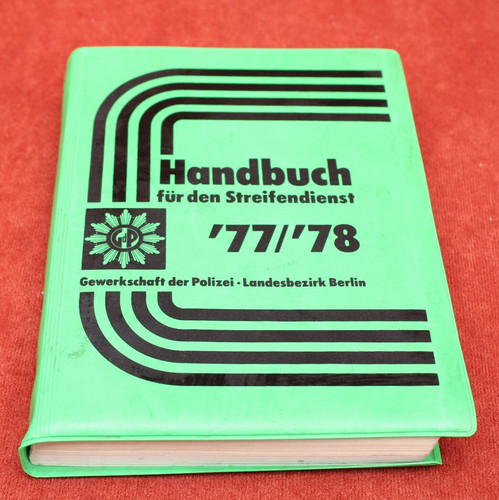 Handuch für streifendienst - für,