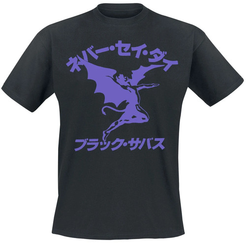 Black sabbath shirt - black, herren