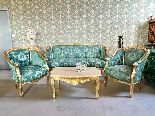 Sofa set retro baroque style - baroque,