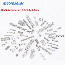 Druckfeder Draht 0.2/0.3/0.4mm
