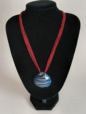 Eine Kette aus Murano Glas die