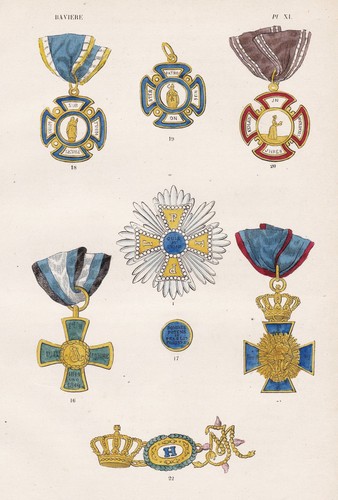 Bayern bavaria orden medal - bavaria,