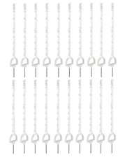 20 x WEISSE 5 FUSS STEIGBÜGEL