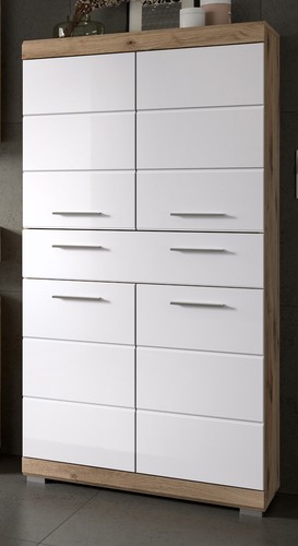 Badschrank midischrank weiß - midischrank,