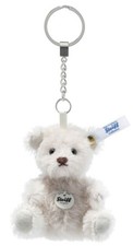 Steiff Mini Teddy Bär Schlüsselanhänger - Graues Mohair - 8Cm - 039560