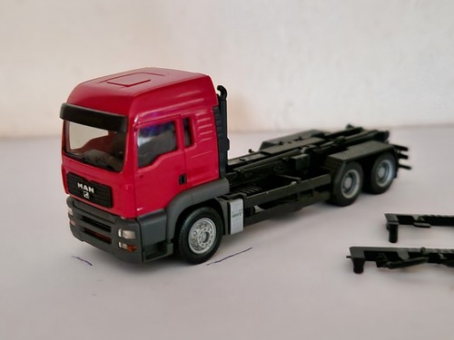 Herpa man tga abrollkipper - man,