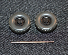 1:87 (H0) - Wiking 2 x LKW-Räder für Hinterachse 12 mm/ Achse 23 mm - Zubehör