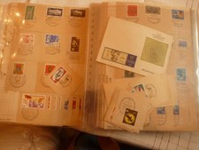 DDR BRIEFMARKEN Lindner Taschen Riesenkonvolut  Ganzsachenausschnitte SST!!!!!