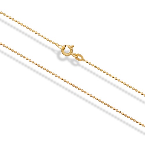 Kugelkette diamantiert 585