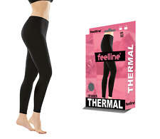 ?Damen Thermo Leggings Warm Weich Blickdicht Winter Leggins Innenfleece Farben