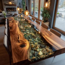 Handgefertigter Live Edge