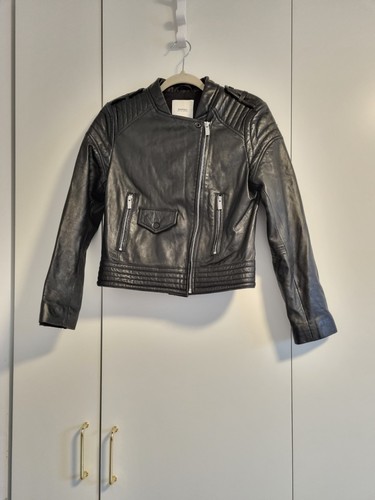 Lederjacke mango damen - mango,