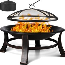 Feuerkorb mit Funkenschutz