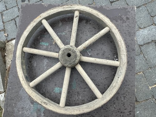Holzspeichenrad cm - (antik),