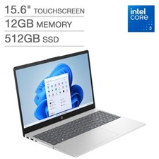 New HP 15.6'' FHD Touchscreen