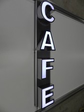 KAFFEE Schild 3D LED